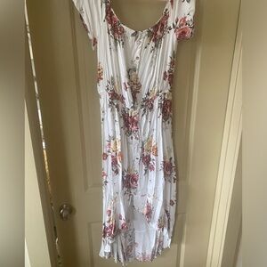 Floral sundress with Buttons
